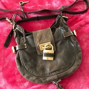 Auth Chloé crossbody paddington hobo